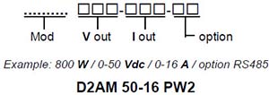 DANA D2A Order Example